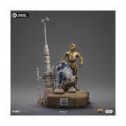 C-3PO AND R2-D2 DELUXE ART SCALE 1/10 - STAR WARS - IRON STUDIOS