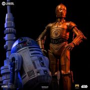 C-3PO AND R2-D2 DELUXE ART SCALE 1/10 - STAR WARS - IRON STUDIOS