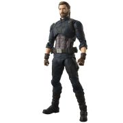 CAPTAIN AMERICA AND EXPLOSION TAMASHII S.H. FIGUARTS - INFINITY WAR - BANDAI