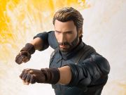 CAPTAIN AMERICA AND EXPLOSION TAMASHII S.H. FIGUARTS - INFINITY WAR - BANDAI