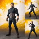 CAPTAIN AMERICA AND EXPLOSION TAMASHII S.H. FIGUARTS - INFINITY WAR - BANDAI