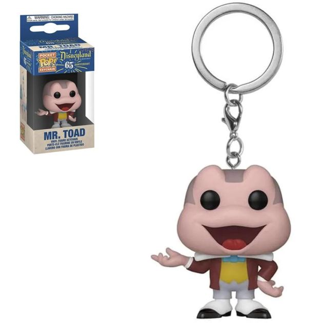 CHAVEIRO MR. TOAD POP POCKET - DISNEYLAND (65TH ANNIVERSARY) - FUNKO POP