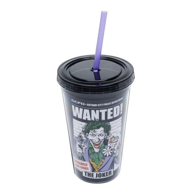 COPO CANUDO JOKER WANTED - DC COMICS - PITICAS