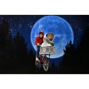 ELLIOT AND E.T. ON BIKE 7'' SCALE - E.T. 40th ANNIVERSARY - NECA