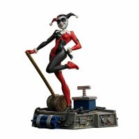 HARLEY QUINN ART SCALE 1/10 - BATMAN ANIMATED SERIES - IRON STUDIOS