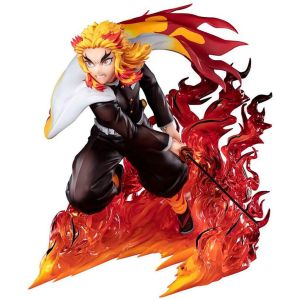 KYOJURO RENGOKU (FLAME BREATHING) FIGUARTS MINI - DEMON SLAYER - BANDAI na  Geek Show Colecionáveis