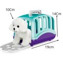 MALETA DE TRANSPORTE CACHORRO BRANCO PET CARE - FUN F0056-9