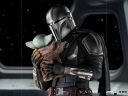 MANDALORIAN AND GROGU ART SCALE 1/10 - STAR WARS: THE MANDALORIAN - IRON STUDIOS