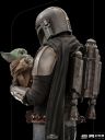 MANDALORIAN AND GROGU ART SCALE 1/10 - STAR WARS: THE MANDALORIAN - IRON STUDIOS