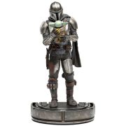 MANDALORIAN AND GROGU ART SCALE 1/10 - STAR WARS: THE MANDALORIAN - IRON STUDIOS