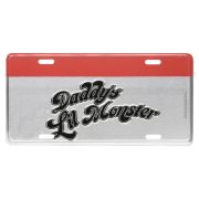 PLACA DE CARRO DADDY & LIL MONSTER - DC COMICS - PITICAS