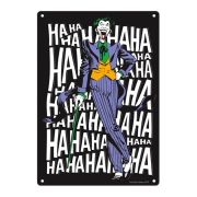 PLACA DECORATIVA JOKER LAUGH - DC COMICS - LEGIÃO NERD