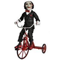 PUPPET ON TRICYCLE WITH SOUND RIDING 12'' SCALE - SAW - NECA