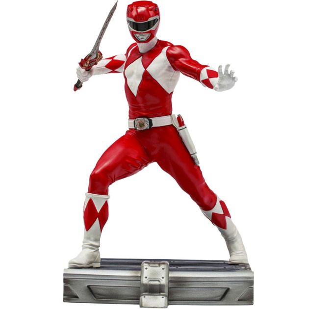 RED RANGER ART SCALE 1/10 - POWER RANGERS: MIGHTY MORPHIN - IRON STUDIOS