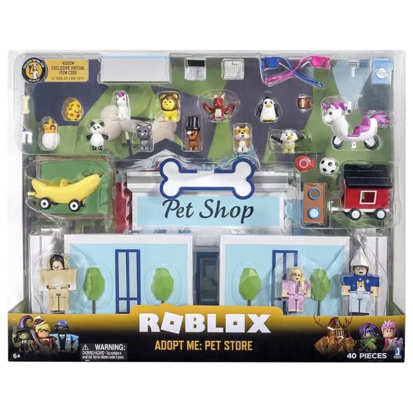 ADOPT ME PET STORE 40 PEÇAS MIX & MATCH - ROBLOX - SUNNY na Geek