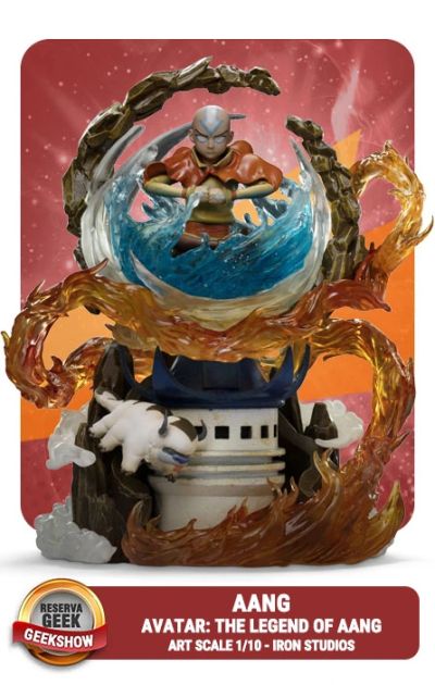 VOUCHER DE RESERVA AANG - AVATAR: THE LEGEND OF AANG - ART SCALE 1/10 - IRON STUDIOS