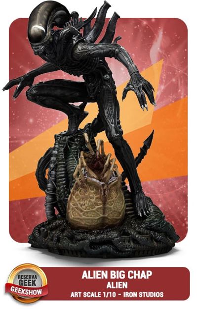 VOUCHER DE RESERVA ALIEN BIG CHAP - ALIEN - ART SCALE 1/10 - IRON STUDIOS
