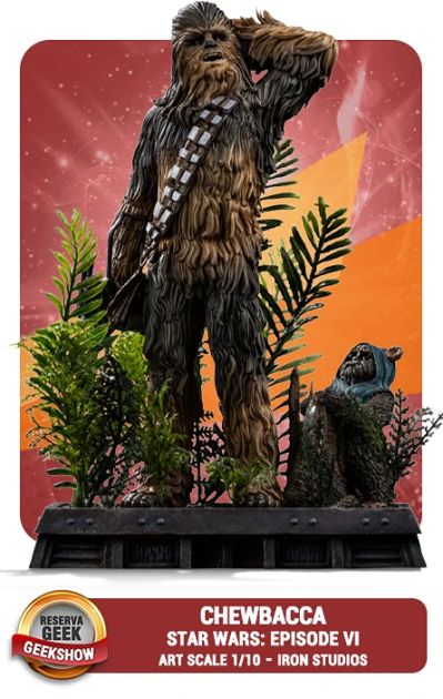 VOUCHER DE RESERVA CHEWBACCA AND TOKKAT - STAR WARS - ART SCALE 1/10 - IRON STUDIOS