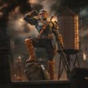 VOUCHER DE RESERVA DEATHSTROKE - DC COMICS SERIES 9 -  ART SCALE 1/10 - IRON STUDIOS