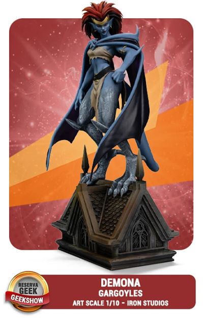 VOUCHER DE RESERVA DEMONA - GARGOYLES - ART SCALE 1/10 - IRON STUDIOS