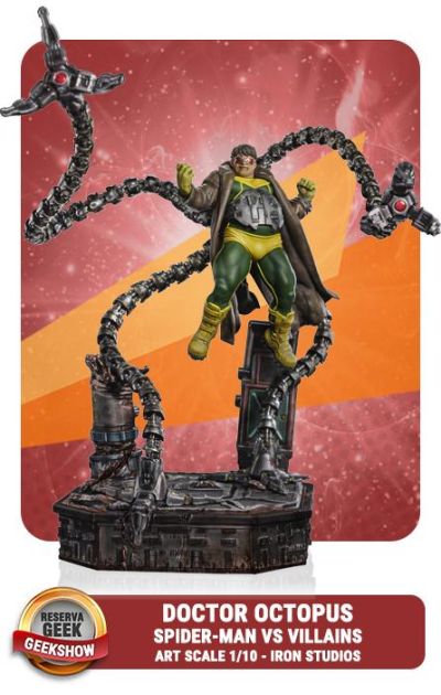 VOUCHER DE RESERVA DOCTOR OCTOPUS - SPIDER-MAN VS VILLAINS - ART SCALE 1/10 - IRON STUDIOS