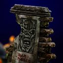 VOUCHER DE RESERVA EDDIE (50th YEAR ANNIVERSARY) - IRON MAIDEN - ART SCALE 1/10 - IRON STUDIOS