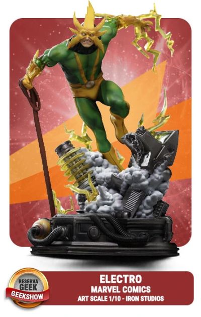 VOUCHER DE RESERVA ELECTRO - SPIDER-MAN VS VILLAINS DIORAMA - BDS ART SCALE 1/10 - IRON STUDIOS