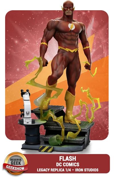 VOUCHER DE RESERVA FLASH - DC COMICS SERIES 9 - LEGACY REPLICA 1/4 - IRON STUDIOS