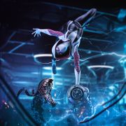 VOUCHER DE RESERVA GHOST-SPIDER - SPIDER-MAN VS VILLAINS DIORAMA -  ART SCALE 1/10 - IRON STUDIOS