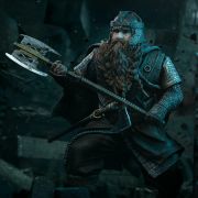 VOUCHER DE RESERVA GIMLI UNLEASHED - THE LORD OF THE RINGS - ART SCALE 1/10 - IRON STUDIOS