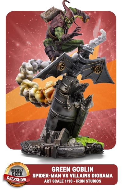 VOUCHER DE RESERVA GREEN GOBLIN - SPIDER-MAN VS VILLAINS DIORAMA - BDS ART SCALE 1/10 - IRON STUDIOS