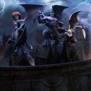 VOUCHER DE RESERVA HUDSON - GARGOYLES - ART SCALE 1/10 - IRON STUDIOS