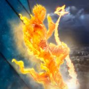 VOUCHER DE RESERVA HUMAN TORCH - FANTASTIC FOUR - ART SCALE 1/10 - IRON STUDIOS
