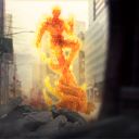 VOUCHER DE RESERVA HUMAN TORCH - FANTASTIC FOUR - ART SCALE 1/10 - IRON STUDIOS