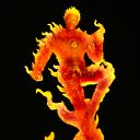VOUCHER DE RESERVA HUMAN TORCH - FANTASTIC FOUR - ART SCALE 1/10 - IRON STUDIOS
