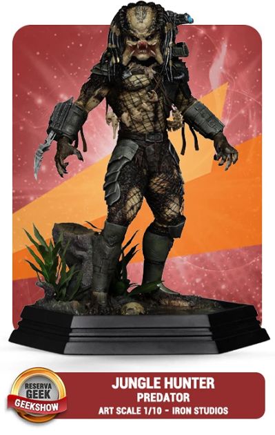 VOUCHER DE RESERVA JUNGLE HUNTER - PREDAOTR - ART SCALE 1/10 - IRON STUDIOS