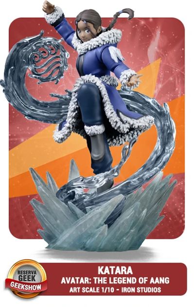 VOUCHER DE RESERVA KATARA - AVATAR: THE LAST AIRBENDER - ART SCALE 1/10 - IRON STUDIOS