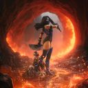 VOUCHER DE RESERVA KITANA - MORTAL KOMBAT - ART SCALE 1/10 - IRON STUDIOS