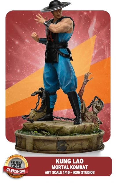 VOUCHER DE RESERVA KUNG LAO - MORTAL KOMBAT - ART SCALE 1/10 - IRON STUDIOS