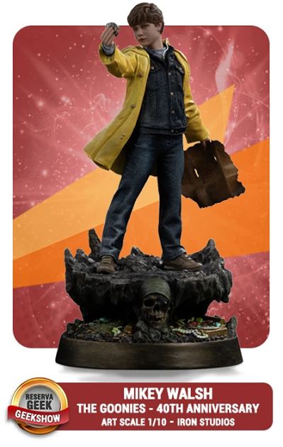 VOUCHER DE RESERVA MIKEY WALSH - THE GOONIES 40th ANNIVERSARY - ART SCALE 1/10 - IRON STUDIOS