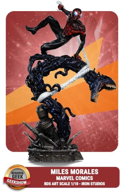VOUCHER DE RESERVA MILES MORALES - SPIDER-MAN VS VILLAINS DIORAMA - BDS ART SCALE 1/10 - IRON STUDIOS