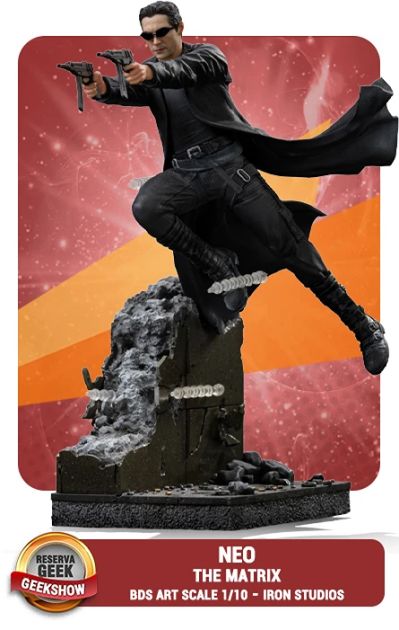 VOUCHER DE RESERVA NEO - MATRIX - BDS ART SCALE 1/10 - IRON STUDIOS