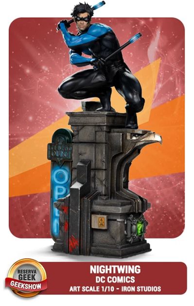 VOUCHER DE RESERVA NIGHTWING - DC COMICS SERIES 9 - ART SCALE 1/10 - IRON STUDIOS