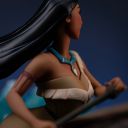 VOUCHER DE RESERVA POCAHONTAS - DISNEY -  ART SCALE 1/10 - IRON STUDIOS