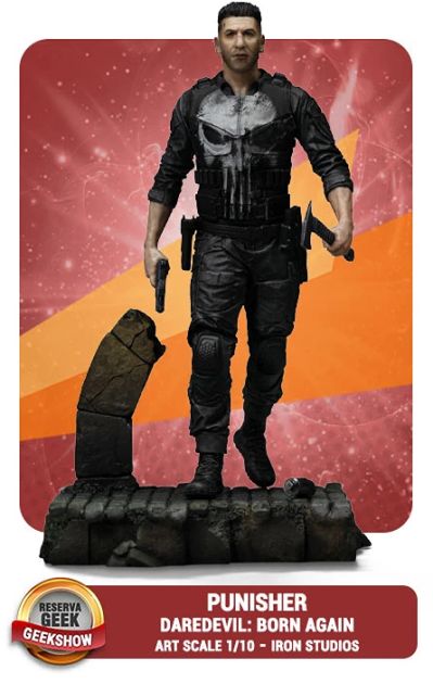 VOUCHER DE RESERVA PUNISHER - DAREDEVIL: BORN AGAIN - ART SCALE 1/10 - IRON STUDIOS