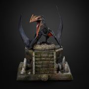 VOUCHER DE RESERVA QUETZALCOATLUS - JURASSIC WORLD: REBIRTH - ICONS - IRON STUDIOS