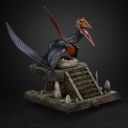 VOUCHER DE RESERVA QUETZALCOATLUS - JURASSIC WORLD: REBIRTH - ICONS - IRON STUDIOS