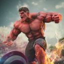 VOUCHER DE RESERVA RED HULK - CAPTAIN AMERICA: BRAVE NEW WORLD -  ART SCALE 1/10 - IRON STUDIOS