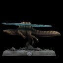 VOUCHER DE RESERVA SPINOSAURUS - JURASSIC WORLD: REBIRTH - ICONS - IRON STUDIOS