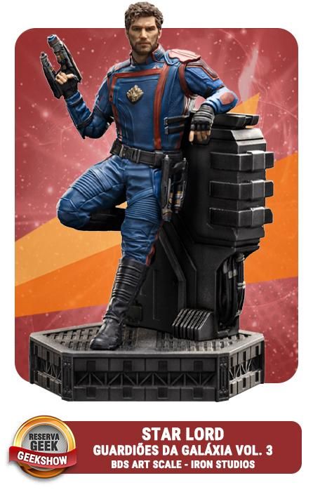 Iron Studios Marvel STAR-LORD Guardians of the Galaxy 1 Scale 1/10